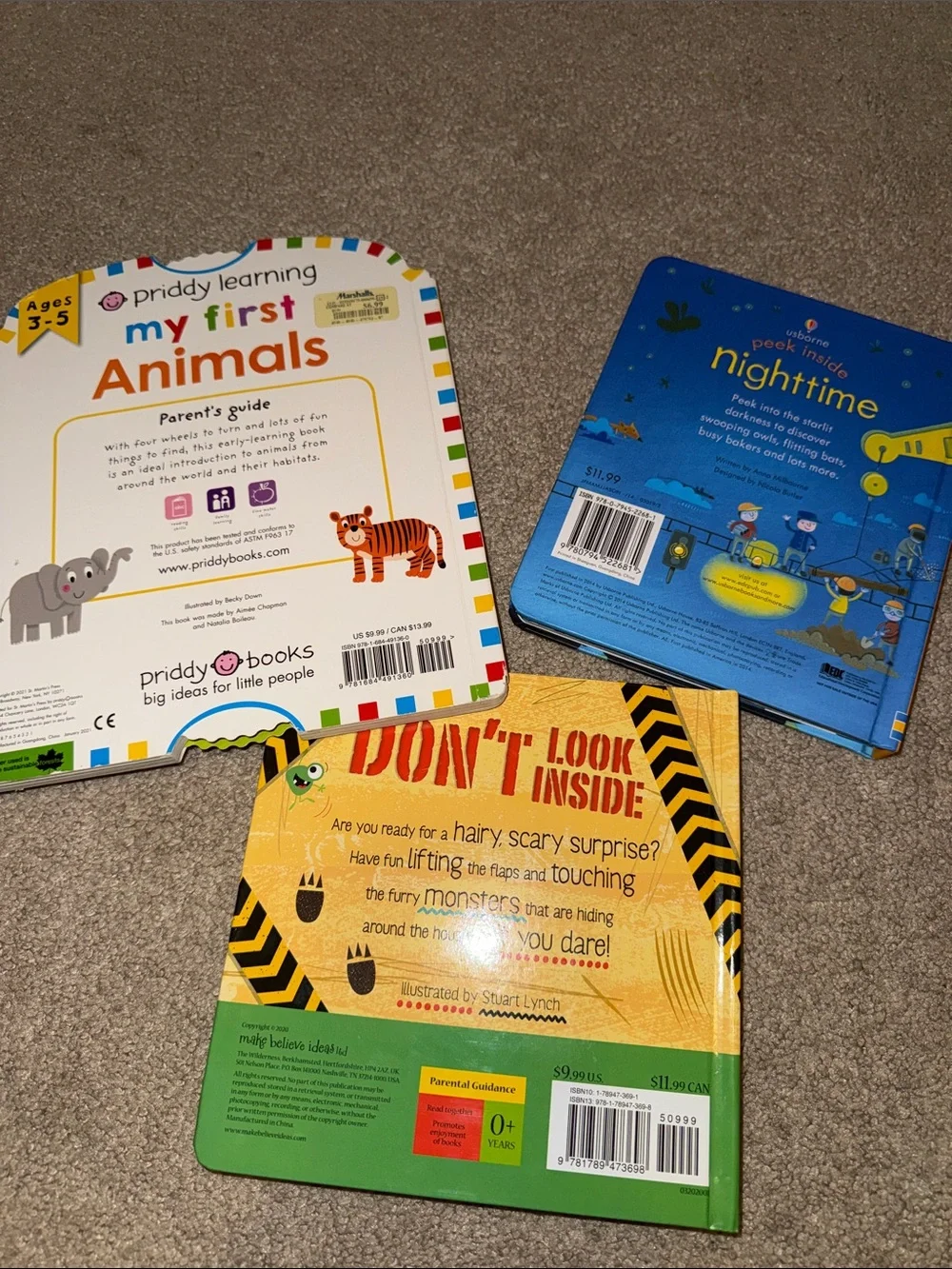 Lift the flap/interactive board books